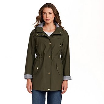 Women's Weathercast Hooded Anorak with Turn Back Cuffs