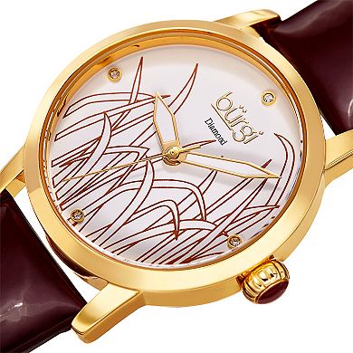 BUR173 Casual Watch Round Case