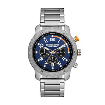 Skechers® Men's Kildare Chronograph Stainless Steel Watch