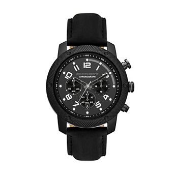 Skechers® Men's Kildare Chronograph Leather Strap Watch