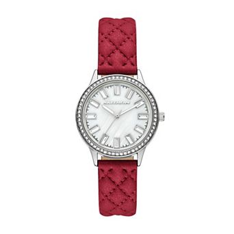 Skechers® Women's Camila Leather Strap Watch