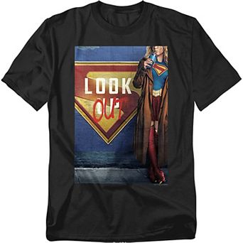 Big & Tall Supergirl Graphic Tee