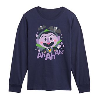 Toddler Boy Sesame Street Count von Count Long Sleeve Graphic Tee