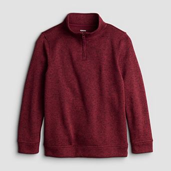 Boys 8-20 Sonoma Goods For Life® Quarter-Zip Sweater Fleece in Regular & Husky