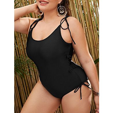 Slimming Bathing Suit Plus Size One Piece Swimsuit for Women