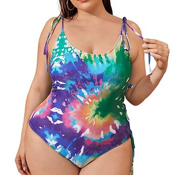 Slimming Bathing Suit Plus Size One Piece Swimsuit for Women