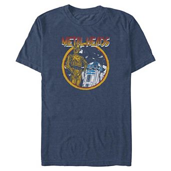 Big & Tall Star Wars Metal Heads Graphic Tee
