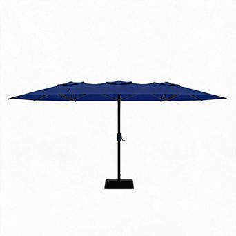 15FT Large Patio Umbrella with Base Included