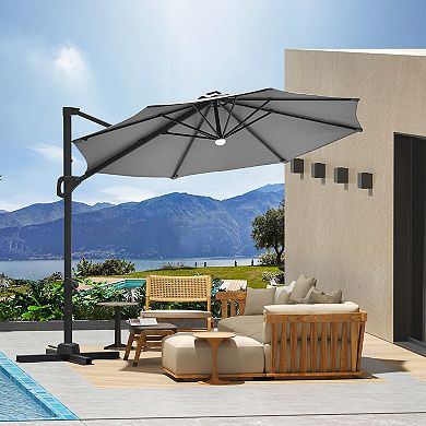Cantilever Offset Patio Umbrella 10FT Without Light