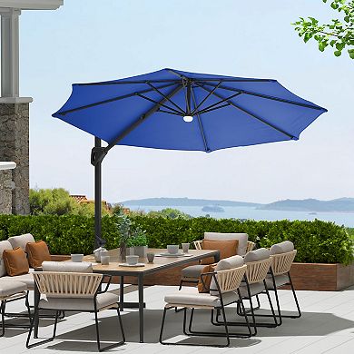 Cantilever Offset Patio Umbrella 10FT Without Light