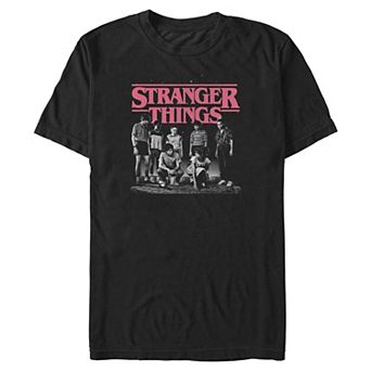 Big & Tall Stranger Things Night Gathering Graphic Tee