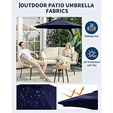 Backyard 9FT Outdoor Patio Umbrella,without base and light