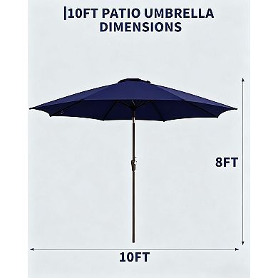 Backyard 9FT Outdoor Patio Umbrella,without base and light