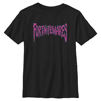 Boys 6-20 Fortnitemares Logo Halloween Graphic Tee