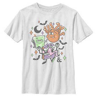 Boys 6-20 Dungeons & Dragons Cute Halloween Graphic Tee