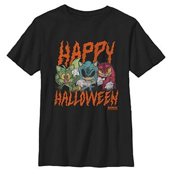 Boys 6-20 Sonic The Hedgehog Happy Halloween Graphic Tee
