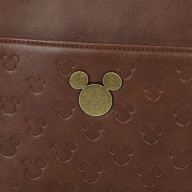 Disney's Mickey Mouse Badge 9.75-Inch Crossbody Bag