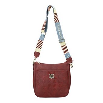 Harry Potter Hogwarts Badge 9.75-Inch Crossbody Bag