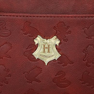 Harry Potter Hogwarts Badge 9.75-Inch Crossbody Bag