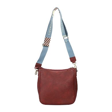 Harry Potter Hogwarts Badge 9.75-Inch Crossbody Bag