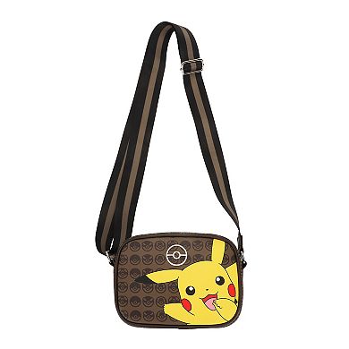 Nintendo Pokémon Pikachu Crossbody Bag with Adjustable Strap