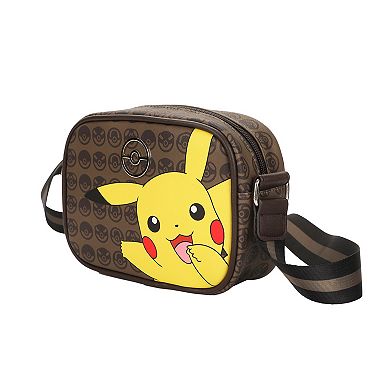 Nintendo Pokémon Pikachu Crossbody Bag with Adjustable Strap