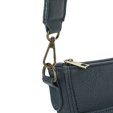 Disney's Lilo & Stitch Stitch Badge 9.75-Inch Crossbody Bag