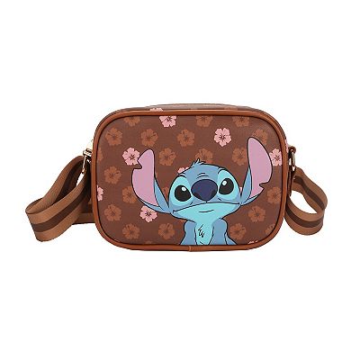 Disney's Stitch Crossbody Bag with Adjustable Strap