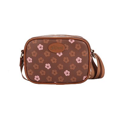 Disney's Stitch Crossbody Bag with Adjustable Strap