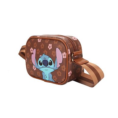 Disney's Stitch Crossbody Bag with Adjustable Strap