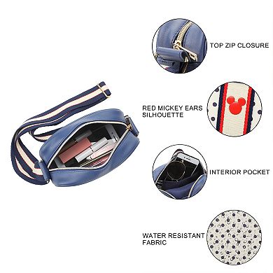 Disney's Mickey Mouse Polka Dot 7-Inch Crossbody Bag