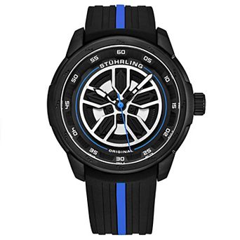 Stuhrling Speedster Men's 44mm Quartz Aviator Watch - 984