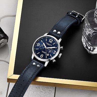 Stuhrling Men's 45mm Quartz Aviator Watch - 3956
