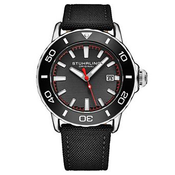 Stuhrling Aquadiver Men's Precision Navigator Watch - 4049