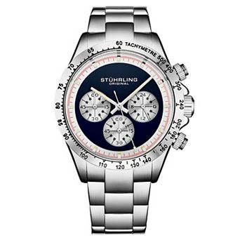 Stuhrling Chronomark Men's Stainless Steel Watch - 4066