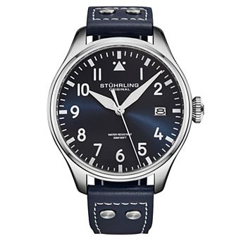 Stuhrling Airman Men's Quartz Pilot Watch - 4078