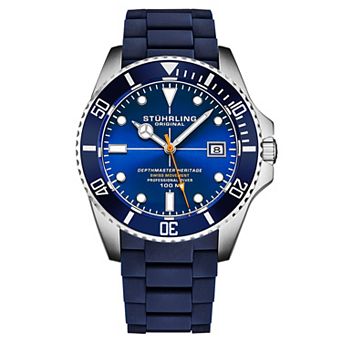Stuhrling Datemaster Men's Heritage Aquadiver Style Watch - 4087