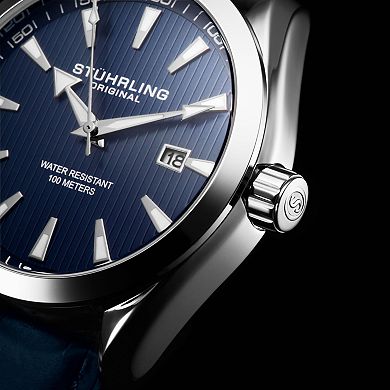 Stuhrling Forte Men's 42mm Quartz Classic Watch - 3953