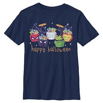 Boys 6-20 Marvel Avengers Happy Halloween Graphic Tee