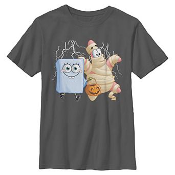 Boys 6-20 SpongeBob SquarePants & Patrick Trick Or Treaters Halloween Graphic Tee