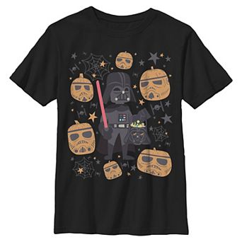 Boys 6-20 Star Wars Darth Vader Trick Or Treating Halloween Graphic Tee