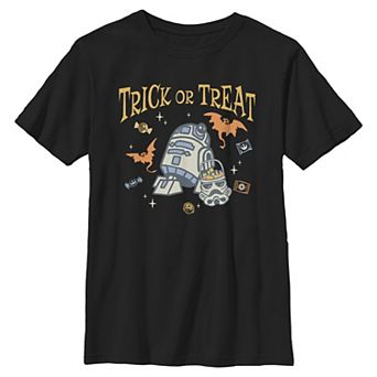 Boys 6-20 Star Wars R2-D2 Trick Or Treat Halloween Graphic Tee