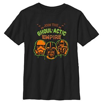 Boys 6-20 Star Wars Join The Ghoul-Actic Empire Halloween Graphic Tee