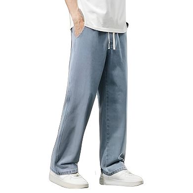 Comfortable Elastic Waist Jeans
