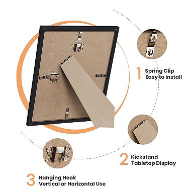 19 Pack Picture Frames Set 8x10 5x7 4x6 Wall Gallery Family Photo Frame Mounting Tabletop Display