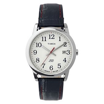 Timex® Men's Leather Strap Easy Reader® Watch - TW6A06700