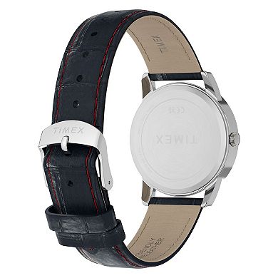 Timex® Men's Leather Strap Easy Reader® Watch - TW6A06700