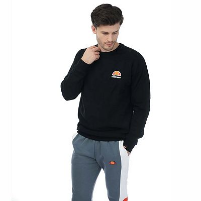 ellesse ブラック メンズ ハイネックウェア L Ellesse Mens Diveria Sweatshirt