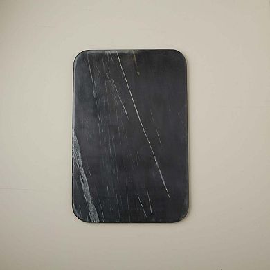 Salerno Black Marble Pastry Slab Large