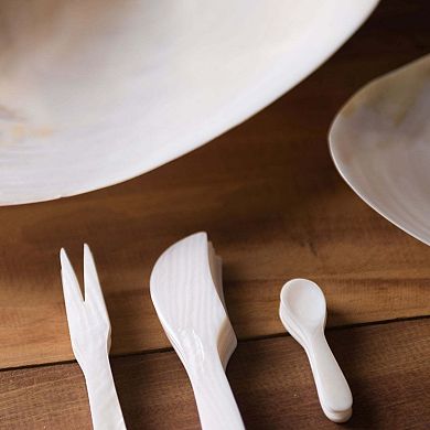 Mini Shell Spoons Set of 4